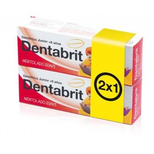 DENTABRIT JUNIOR DE 7 A 12 AÑOS (50 ML 2 U)